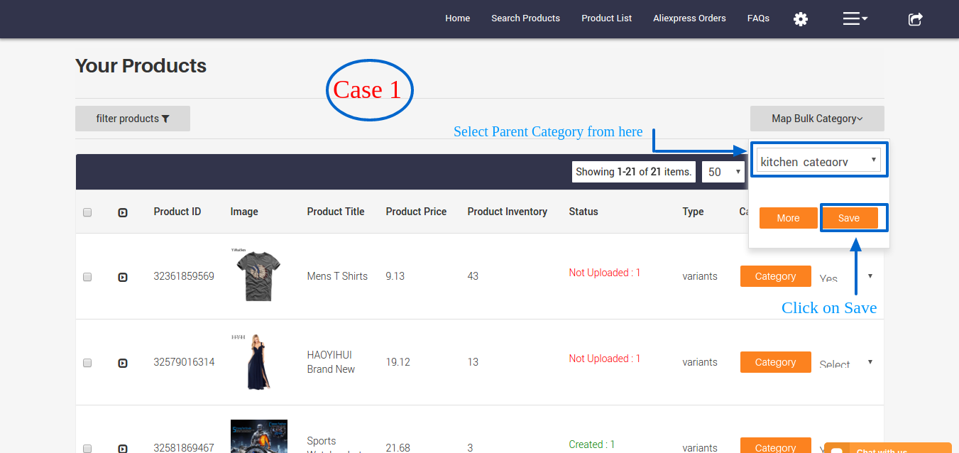 Assign all products in a single BigCommerce product category.